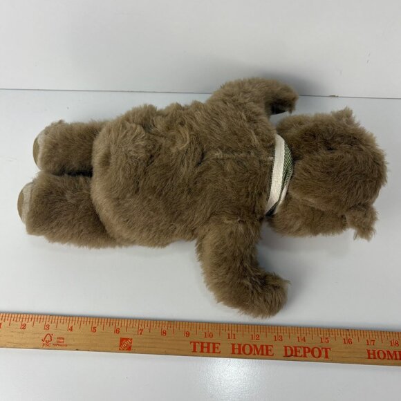 VTG 1978 Ideal Toy Corp Original Teddy Bear Brown Plush 16” Stuffed Animal - Picture 5 of 5